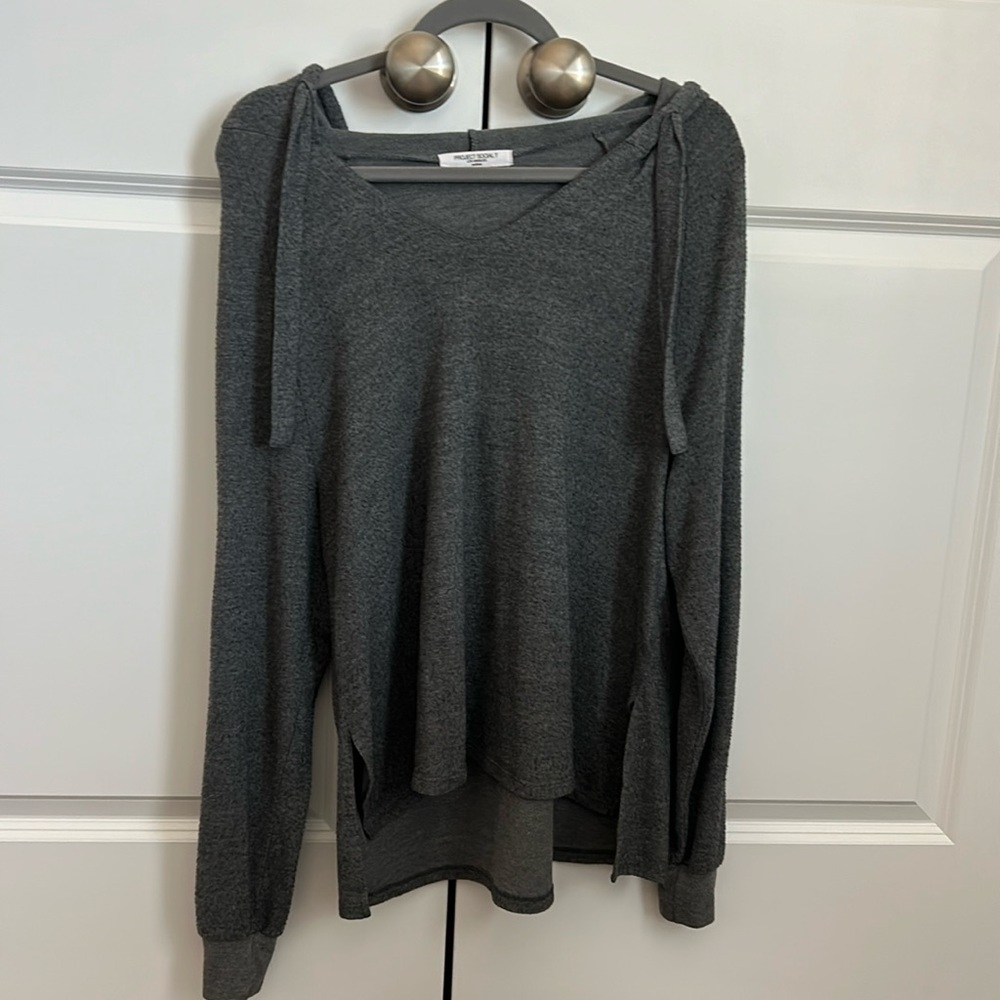 Project Social T Los Angeles Open-Arm Hoodie